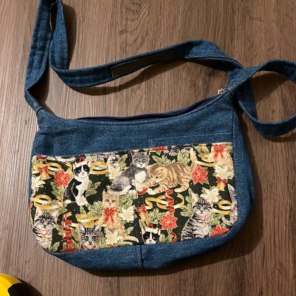Handbags - Denim purse